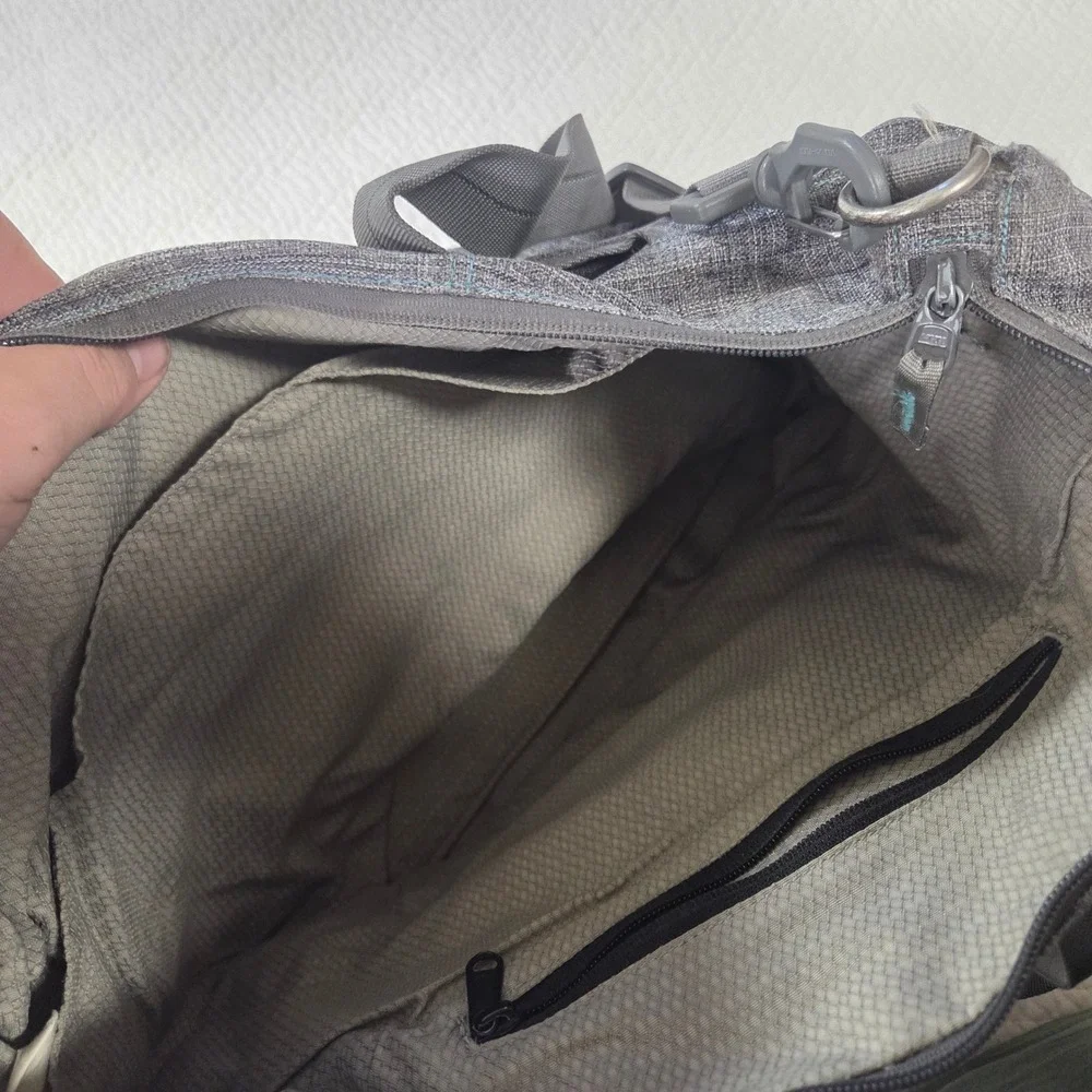Timbuk2 Gray Heathered Messenger Bag Laptop Commuter Shoulder Bag Crossbody